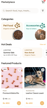 Furvana home screen